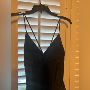 Black formal dress